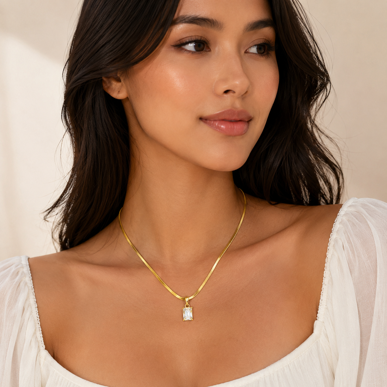 Luminous Edge Necklace