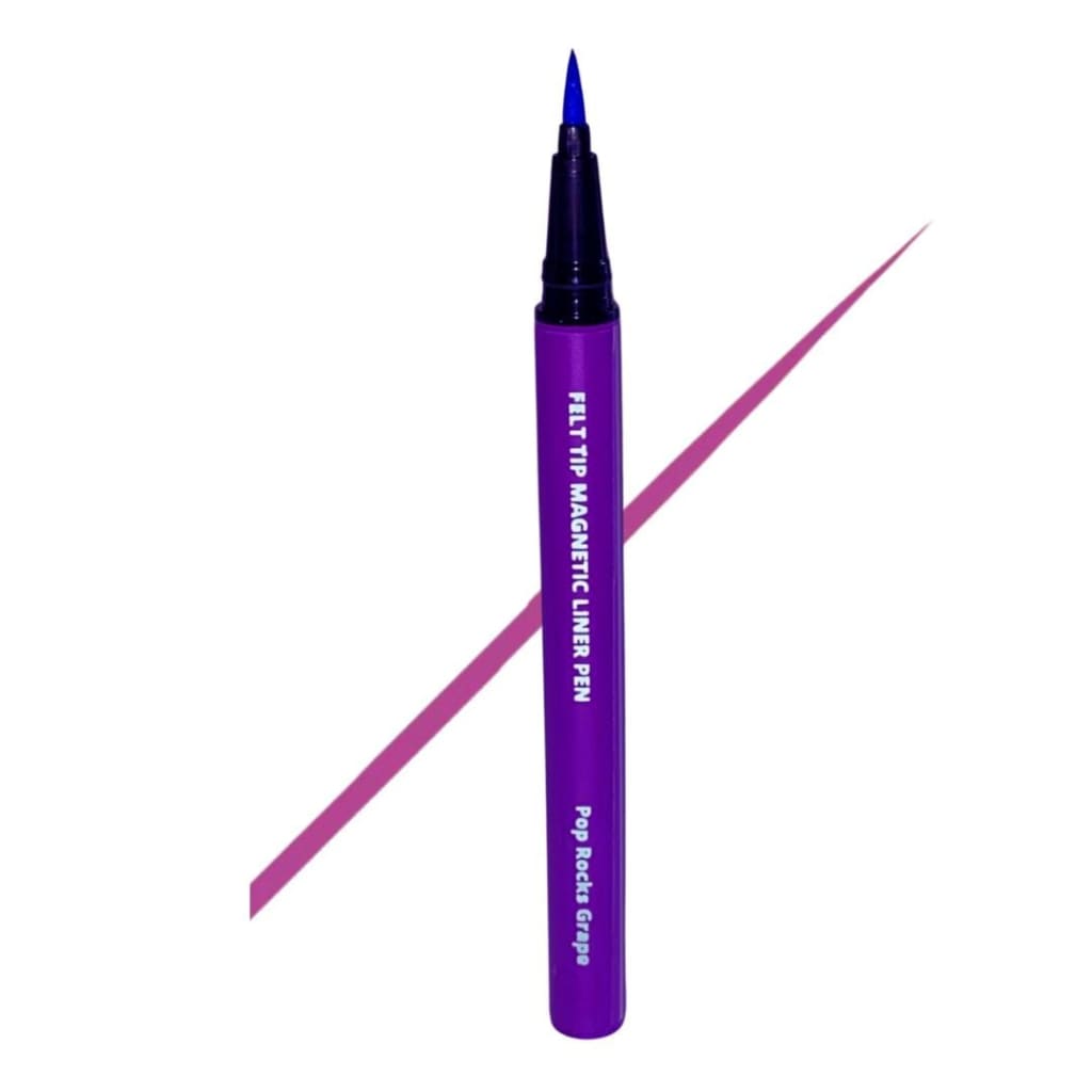 Pop Rocks Grape colored felt-tip eyeliner